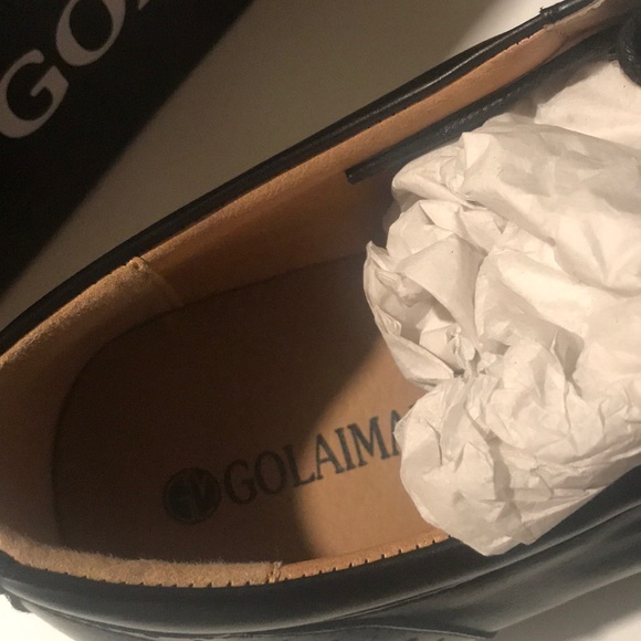 Men’s Leather Wingtip Dress Shoes - Picture 4 of 7